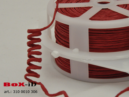 Paper rope red    2mm x 100yard